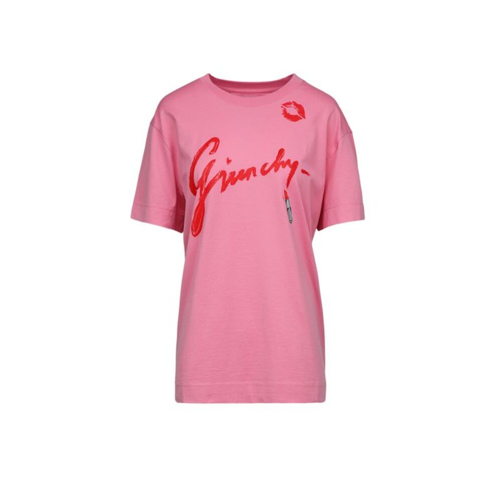 Givenchy Pink Cotton Women's T-Shirt